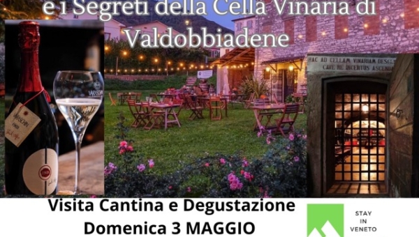 Domenica 3 MAGGIO ore 15.30: Cartizze Experience e I Segreti della Cella Vinaria